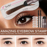 Funki Buys | Eyebrow Stamp Shaping Kits | Brow Mold Set 10 Pcs