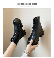 Funki Buys | Boots | Women's Black Ankle Boot | Chunky Heel