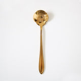 Funki Buys | Spoons | Vintage Flower Design Coffee Spoons 8 Pcs | Gold