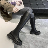 Funki Buys | Boots | Women's Long Knee High Platform Boots | Chunky