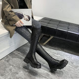 Funki Buys | Boots | Women's Long Knee High Platform Boots | Chunky