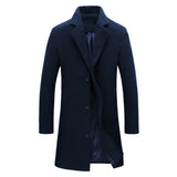 Funki Buys | Jackets | Men's Lightweight, Slim Fit Trench Coat | Business