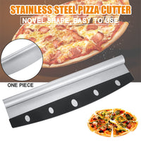 Funki Buys | Pizza Cutters | Stainless Steel Pizza Rocker with Cover