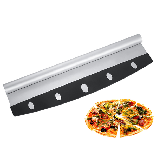 Funki Buys | Pizza Cutters | Stainless Steel Pizza Rocker with Cover