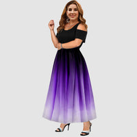 Funki Buys | Dresses | Women's Prom Gradient Dress | Plus Size Party