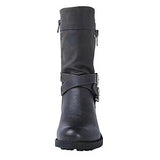 Funki Buys | Boots | Women's Biker Boot | Combat Boot | Western Rivet