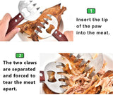 Funki Buys | Meat Claws | Stainless Steel Meat Shredding Forts 2 Pcs