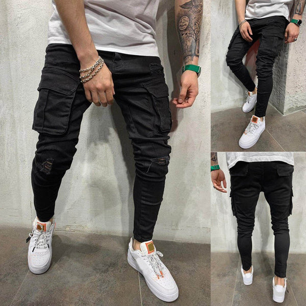 Grey Cargo Pants For Men Elastic Waist, Drawstring, Flap Pockets,  Fashionable Streetwear Mens Grey Cargo Trousers For Casual Wear In 2022  From Luxurious66, $28.43 | DHgate.Com