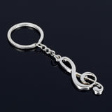 Funki Buys | Keychains | Musical Note Key Chain | 1 Pcs Note Key Ring