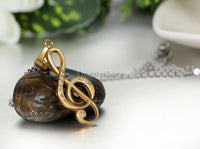 Funki Buys | Necklaces | Unisex Stainless Steel Music Note Necklace