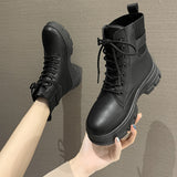 Funki Buys | Boots | Women's Chunky Ankle Boots | Punk Gothic Boots