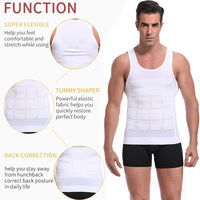 Funki Buys | Shapewear | Men Gynecomastia Compression Shirt | Posture