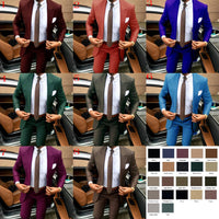 Funki Buys | Suits | Men's Slim Fit 2 Pcs Tuxedo | Wedding Suit
