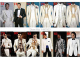 Funki Buys | Suits | Men's 3 Piece Custom Groomsmen Suit | Tailcoat