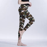 Funki Buys | Pants | Women's Camouflage Leggings | Army Leggins Graffiti Style
