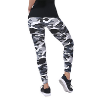 Funki Buys | Pants | Women's Camouflage Leggings | Army Leggins Graffiti Style