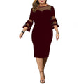 Funki Buys | Dresses | Women's Stylish Formal Party Midi Dress
