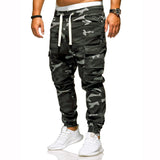 Funki Buys | Pants | Men's Loose Fit Camouflage Pocket Jeans | Hip Hop