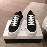 Funki Buys | Shoes | Women's High Platform Fashion Canvas Sneakers