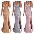 Funki Buys | Dresses | Women's Sequin Mermaid Party Dress